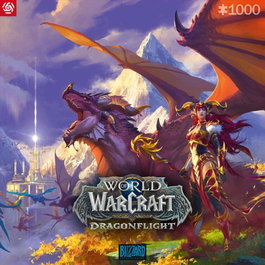 World of Warcraft puzzle Gaming Dragonflight Alexstrasza (1000 pièces)