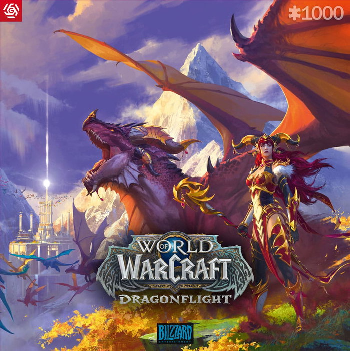 World of Warcraft puzzle Gaming Dragonflight Alexstrasza (1000 pièces) World of Warcraft puzzle Gaming Dragonflight Alexstrasza (1000 pièces)