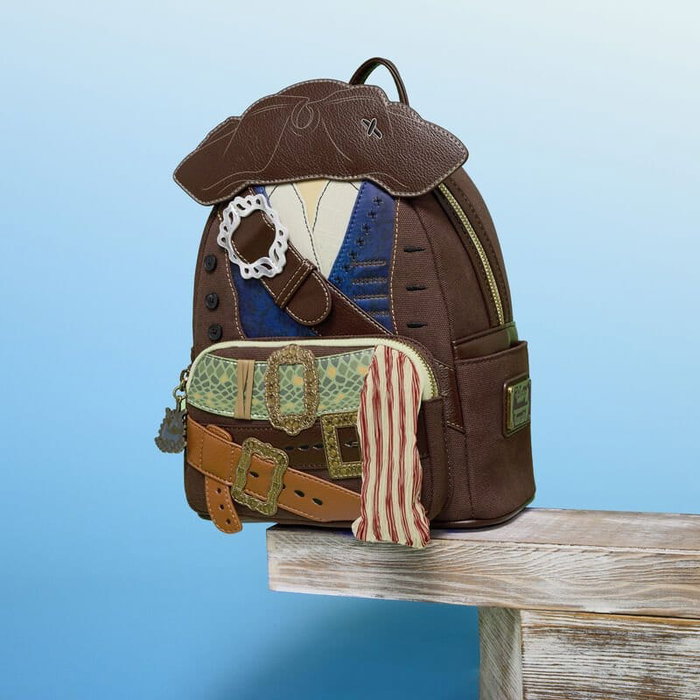 Loungefly Sac à dos Mini Jack Sparrow Pirates des Caraïbes Loungefly Sac à dos Mini Jack Sparrow Pirates des Caraïbes