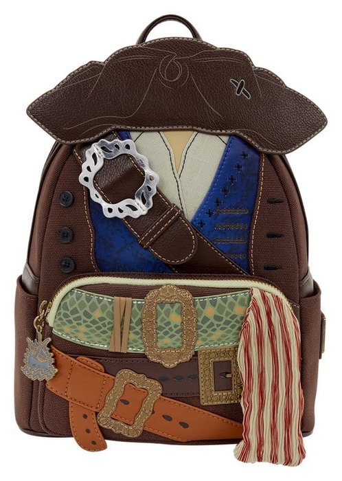 Loungefly Sac à dos Mini Jack Sparrow Pirates des Caraïbes Loungefly Sac à dos Mini Jack Sparrow Pirates des Caraïbes