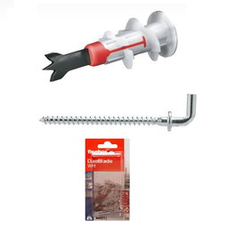 FISCHER Taco Fischer Duoblade avec alcayata, coffret de 6