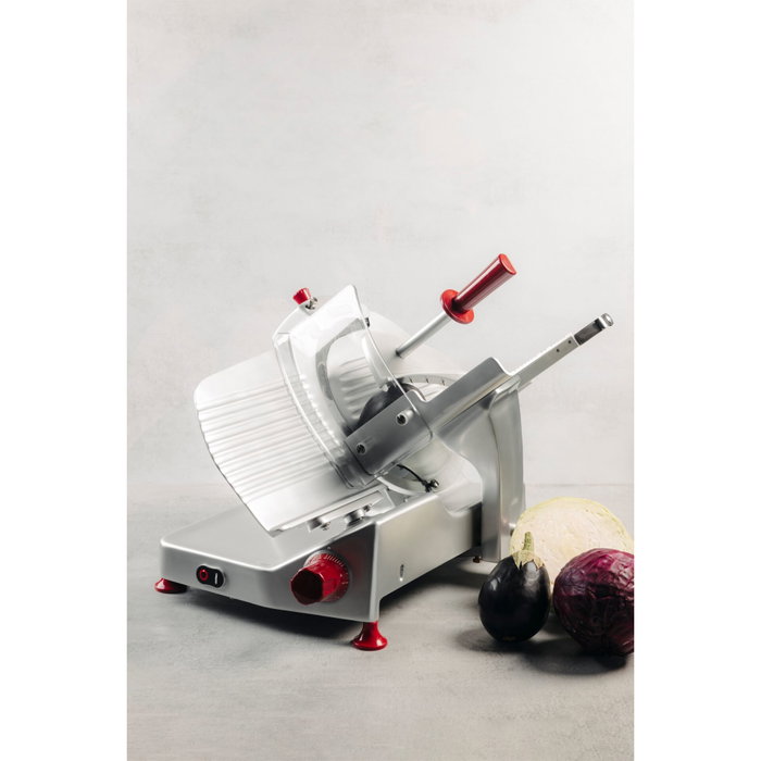 Berkel Pro Line XS25 Slicer Silver / Red Berkel Pro Line XS25 Slicer Silver / Red