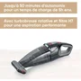 Severin HV7147 - Aspirateur main et balai 2 en 1 - 5500 Pa - Autonomie 50 min - Réservoir 650 ml - Noir/Gris/Rouge