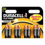 Piles Alcalines DURACELL LR06 LR6 AA 1.5V (8 pcs) AA