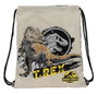 Safta Sac Plats Jurassic World "Warning" 35 x 40 x 1 cm - Enfant 3 ans et plus