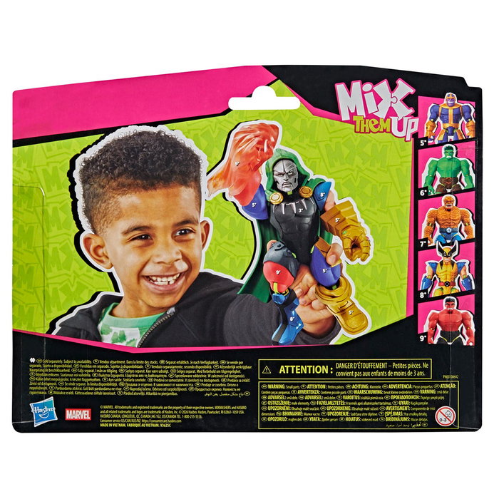 Hasbro Marvel Avengers Mixmashers Hulk Rouge Deluxe