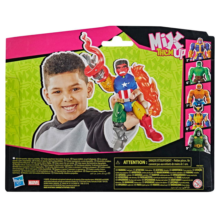 Hasbro Marvel Avengers Mixmashers Hulk Rouge Deluxe