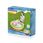 Bestway Piscine Gonflable Enfant 3 Anneaux Fond Rembourré 102x25 cm +2 Ans Jardin 51104