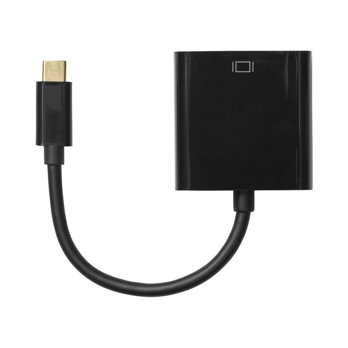 ProXtend Adaptateur USB-C (M) vers DVI-I 24+5 (F) Noir 10CM ProXtend Adaptateur USB-C (M) vers DVI-I 24+5 (F) Noir 10CM