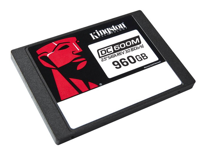 Kingston DC600M 960 Go SSD SATA 2,5 pouces usage mixte Kingston DC600M 960 Go SSD SATA 2,5 pouces usage mixte