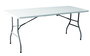 Marbueno 10528 Table Pliante Résine Blanc 180x74x74 cm Camping Jardin Extérieur