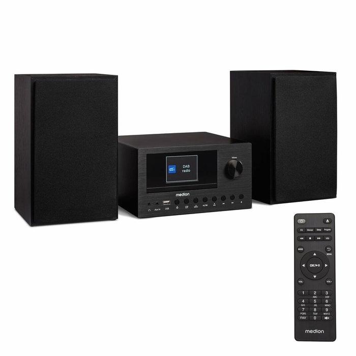 Medion Mini Chaîne HiFi M30 - Noir Medion Mini Chaîne HiFi M30 - Noir