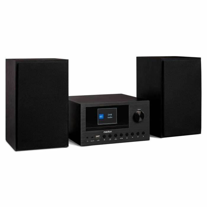 Medion Mini Chaîne HiFi M30 - Noir Medion Mini Chaîne HiFi M30 - Noir