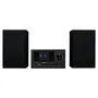 Medion Mini Chaîne HiFi Radio Internet DAB+/FM Lecteur CD Bluetooth 5.0 2x150W Noir