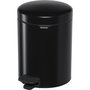 Brabantia Newicon Poubelle à pédale 5,0 L noir mat