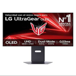 LG UltraGear 32GX850A-B Moniteur Gaming OLED 32" 4K UHD 165Hz 0.03ms FreeSync G-Sync HDMI 2.1 HDR400