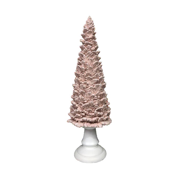 Décorations de Noël DKD Home Decor Arbre Résine (10,5 x 10,5 x 32 cm) (2 Unités)