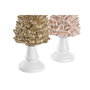 Décorations de Noël DKD Home Decor Arbre Résine (10,5 x 10,5 x 32 cm) (2 Unités)