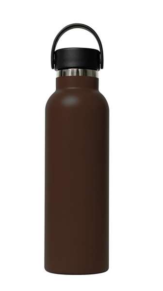 Safta Gourde isotherme avec revêtement extérieur en caoutchouc, 600 ml, modèle "Chocolate" - 25 x 7.3 x 7.3 cm Safta Gourde isotherme avec revêtement extérieur en caoutchouc, 600 ml, modèle "Chocolate" - 25 x 7.3 x 7.3 cm