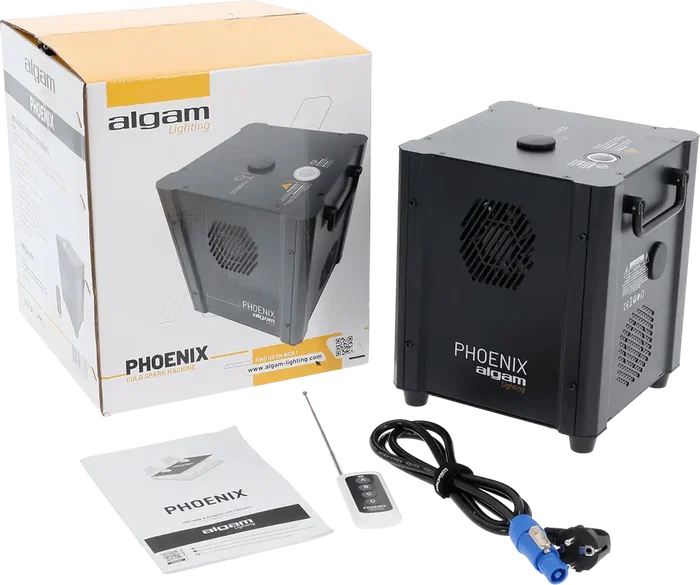 ALGAMLIGHT Machine à étincelles froides 650W pour scène fête événement avec télécommande DMX