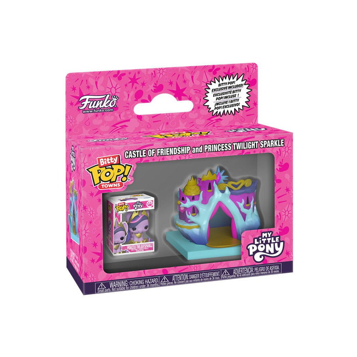 Funko Bitty POP! Town My Little Pony Château de l'Amitié et Princesse Twilight Sparkle