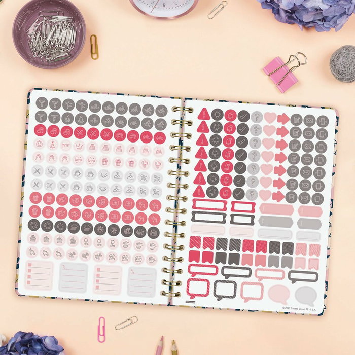 Agenda Finocam YOU A5 15,5 x 21,2 cm Volets 2026