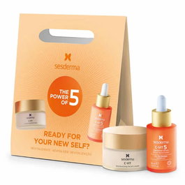 Sesderma Coffret Soins Visage Anti-Âge : Crème Antioxidant à la Vitamine C 50 ml + Sérum Antioxidant à la Vitamine C 30 ml