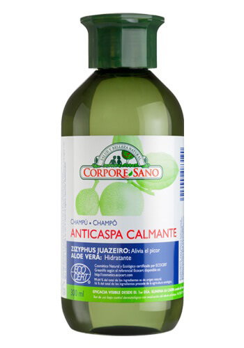 CORPORE SANO Shampoo Anti-pelliculaire Zizyphus Ecocert 300ml CORPORE SANO Shampoo Anti-pelliculaire Zizyphus Ecocert 300ml