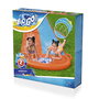 Bestway 52328 Piste Glissante Double 488x138 cm avec Eau +3 Ans Jardin