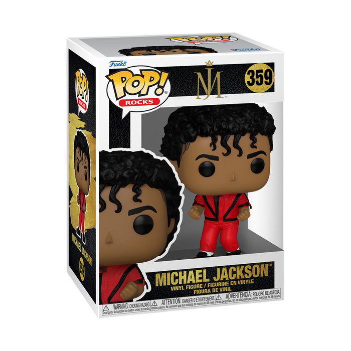 Funko Pop Rocks Michael Jackson Thriller Figurine Vinyle 9 cm