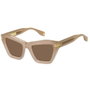 Marc Jacobs MJ-1001-S-733 Lunettes de soleil Orange/Marron