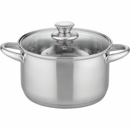 GSW Faitout RIGO 24 cm en Acier Inoxydable avec Couvercle