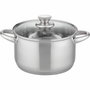 GSW Faitout RIGO 24 cm en Acier Inoxydable avec Couvercle