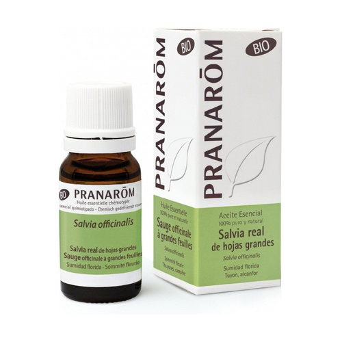 PRANAROM ACEITES Salvia Real Hojas Grandes huile essentielle BIO 10ml PRANAROM ACEITES Salvia Real Hojas Grandes huile essentielle BIO 10ml