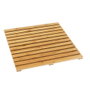 Wenko 24610100 Dalle bambou intérieur/extérieur 50 x 50 cm antidérapante douche piscine