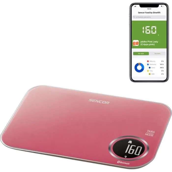 Sencor Balance de cuisine SKS 7074RD - Rouge