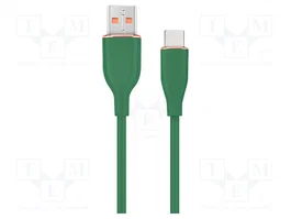 GEMBIRD Câble USB 2.0 Cablexpert USB A vers USB C 1,5m vert