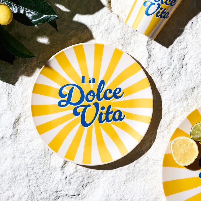 Home Deco Factory Plat à dessert DOLCE VITA 20 cm Home Deco Factory Plat à dessert DOLCE VITA 20 cm