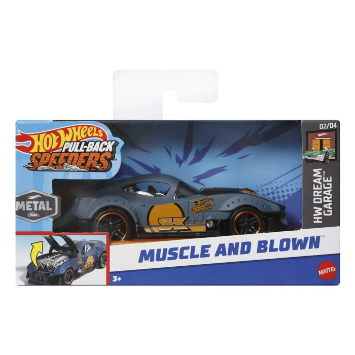 Hot Wheels Coffret Véhicule à Rétrofriction Échelle 1/43 - Hot Wheels HPR70