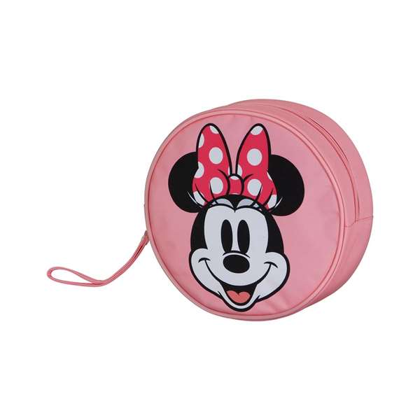 Karactermania Trousse Jumbo Disney Minnie Mouse Visage avec poche zippée - Dimensions 7 x 21 x 23 cm en polyester multicolore Karactermania Trousse Jumbo Disney Minnie Mouse Visage avec poche zippée - Dimensions 7 x 21 x 23 cm en polyester multicolore