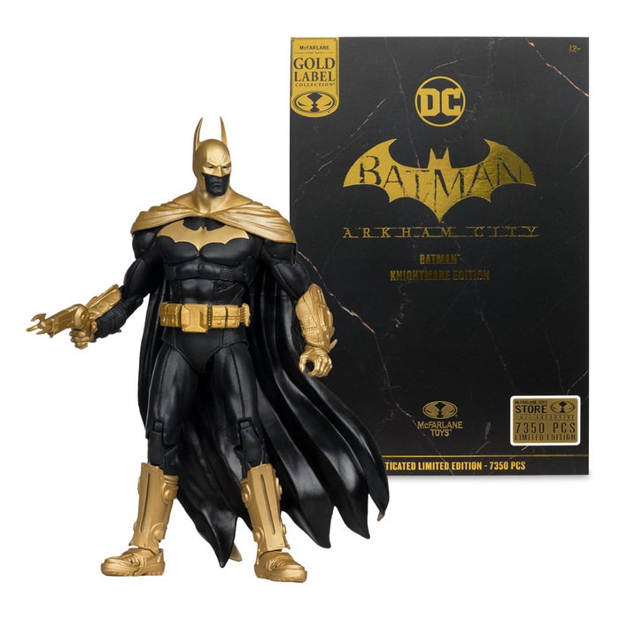 DC Multiverse figurine Batman (Arkham City) Knightmare Edition (Gold Label) 19 cm DC Multiverse figurine Batman (Arkham City) Knightmare Edition (Gold Label) 19 cm