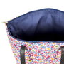 Entre Temps Sac Cabas Liberty avec Anses Musette Motifs Assortis