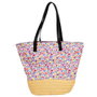 Entre Temps Sac Cabas Liberty avec Anses Musette Motifs Assortis