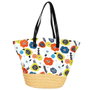 Entre Temps Sac Cabas Liberty avec Anses Musette Motifs Assortis