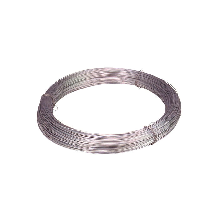WOLFPACK LINEA PROFESIONAL Fil de fer galvanisé Nº15 - 2,4 mm, bobine de 5 kg WOLFPACK LINEA PROFESIONAL Fil de fer galvanisé Nº15 - 2,4 mm, bobine de 5 kg