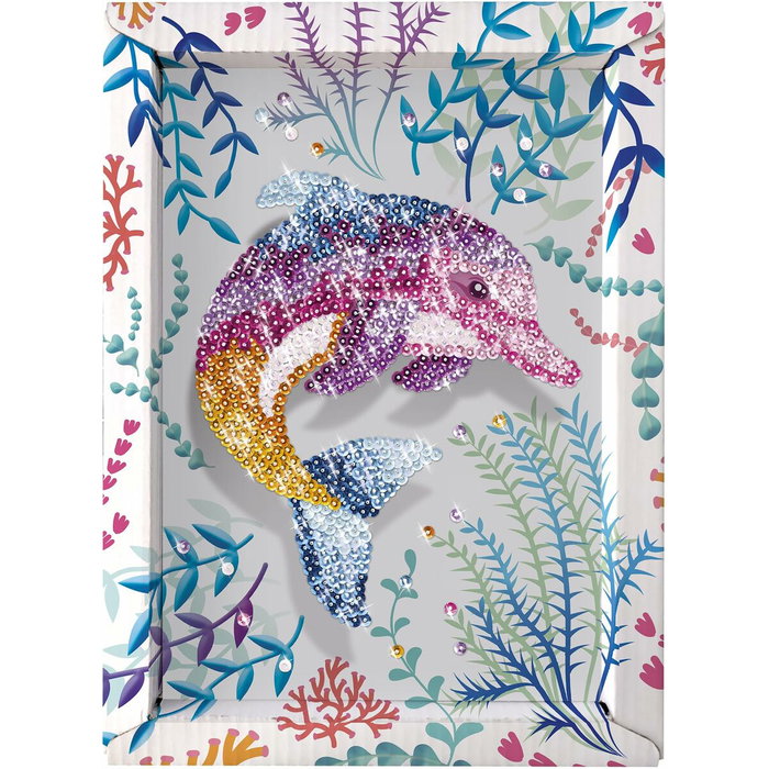 Lansay Jeu de création Collection Sequins Dauphin Lansay Jeu de création Collection Sequins Dauphin