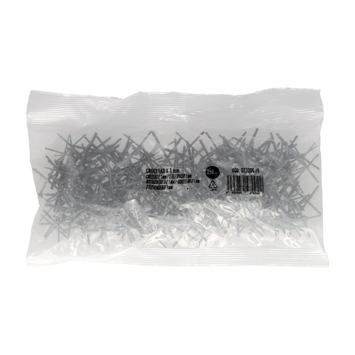 WOLFPACK LINEA PROFESIONAL Sac de 250 croisettes pour sols en céramique 1 mm
