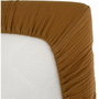 Domiva Drap housse Au Fil de l'Eau Caramel 70 x 140 cm