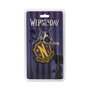 Karactermania Porte-clés Mercredi (Wednesday) Nevermore Academy - Escudo (Blason) - PVC Souple - 0.6 x 6 x 6 cm