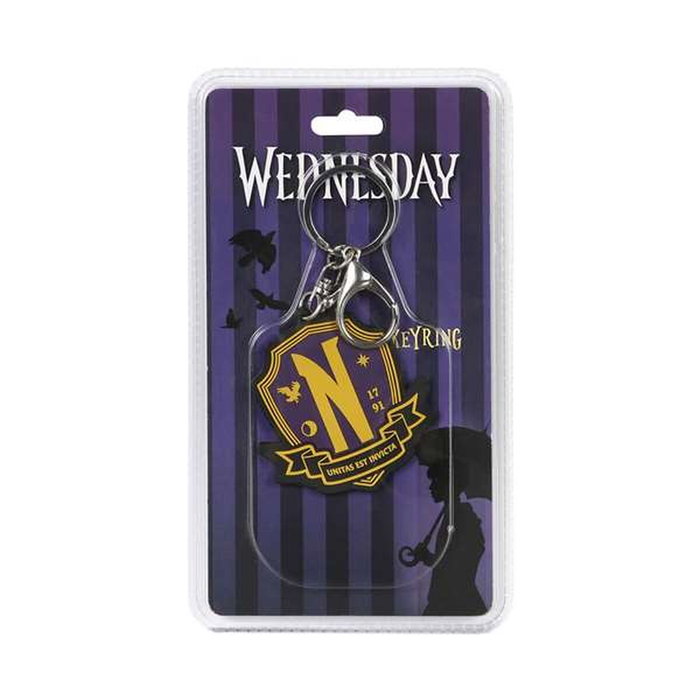 Porte-clés Wednesday Noir